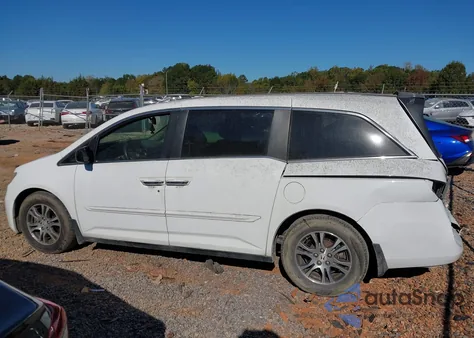 2012 Honda Odyssey Ex-L z USA, uszkodzony, nr VIN 5FNRL5H64CB057053